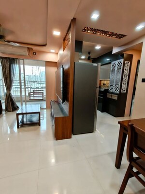 Living Room in 3 BHK Apartment at Blue 27th Avenue, Bavdhan – for Rent