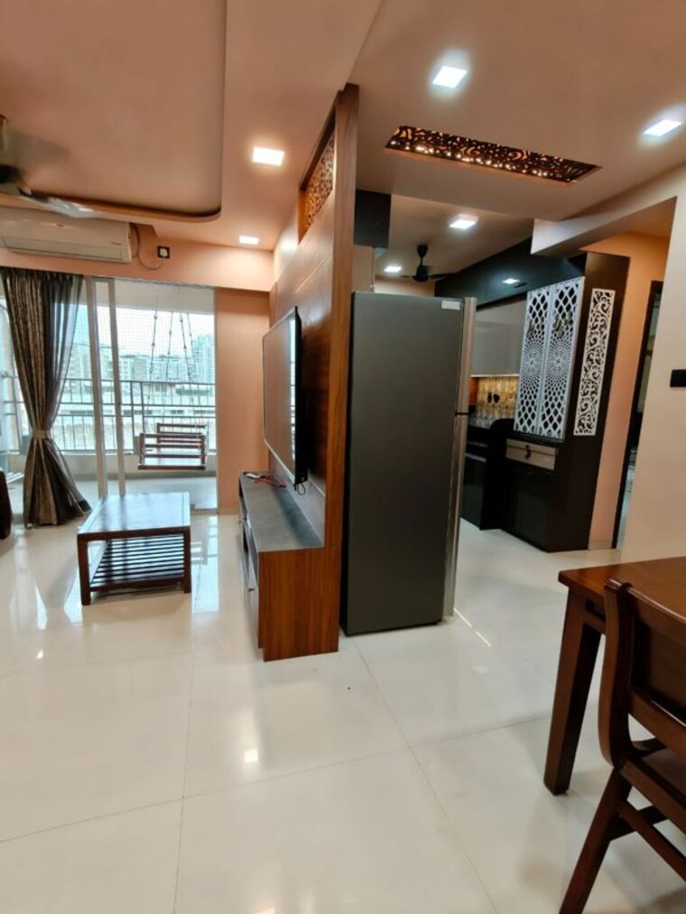 Living Room, blue-27th-avenue 3 Bedroom 1300 Sq.Ft. Apartment In Bavdhan Pune 10505219