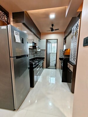 Kitchen in 3 BHK Apartment at Blue 27th Avenue, Bavdhan – for Rent