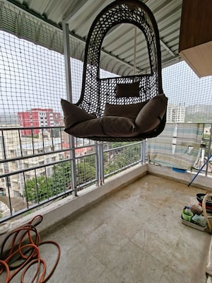 Balcony in 3 BHK Apartment at Blue 27th Avenue, Bavdhan – for Rent