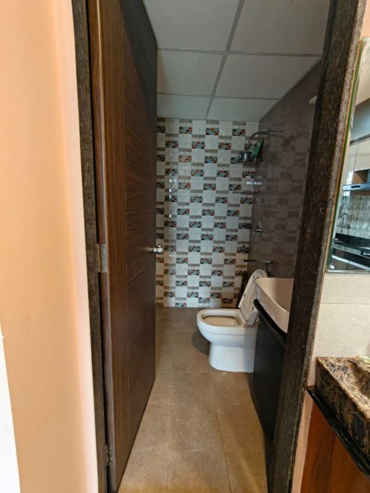 Bathroom, blue-27th-avenue 3 Bedroom 1300 Sq.Ft. Apartment In Bavdhan Pune 10505219