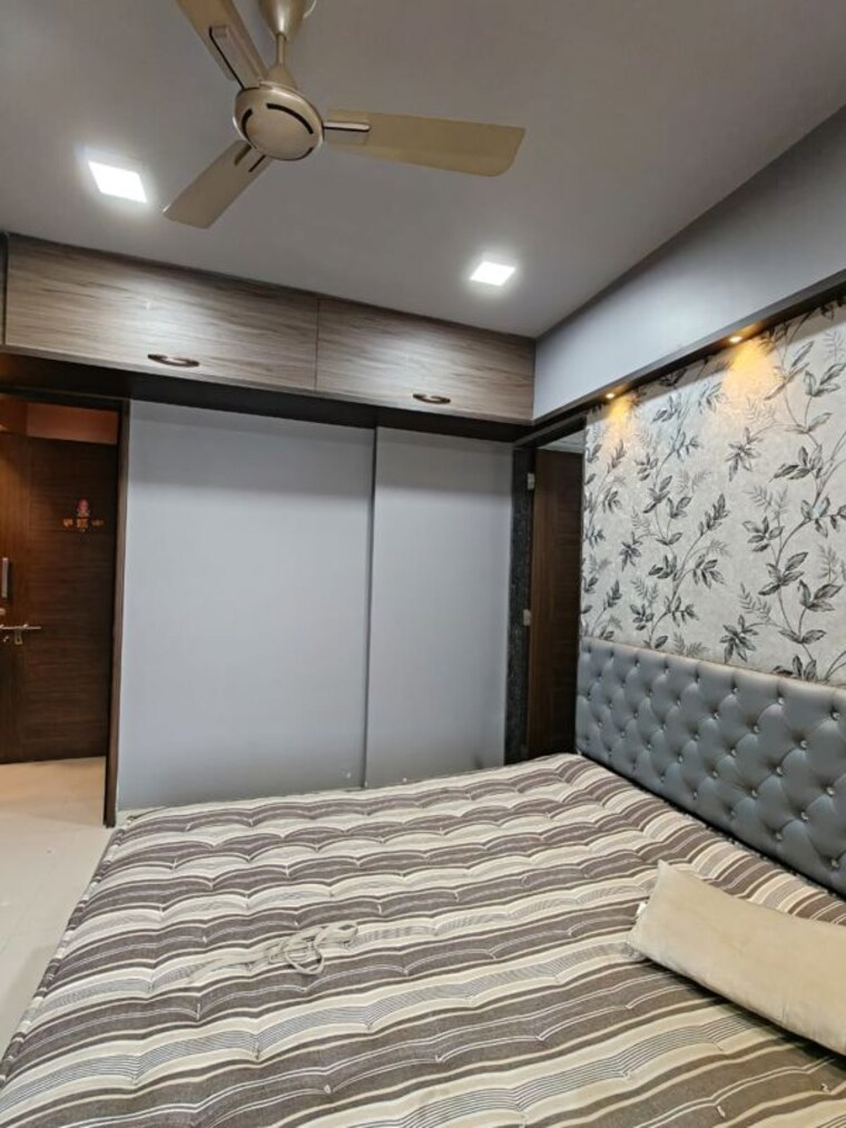 Bedroom, blue-27th-avenue 3 Bedroom 1300 Sq.Ft. Apartment In Bavdhan Pune 10505219