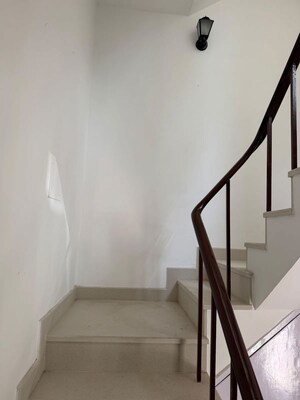 Staircase in 4 BHK Builder Floor at Shanti Niketan – for Rent