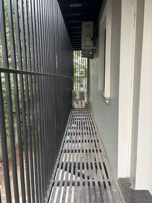 Balcony in 4 BHK Builder Floor at Shanti Niketan – for Rent