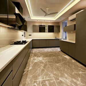 Kitchen in 3 BHK Builder Floor at Carterpuri Village – for Sale