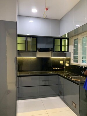 Kitchen in 3 BHK Apartment at Aparna Zenon, Puppalaguda – for Rent