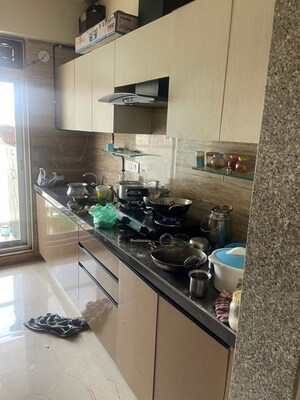 Kitchen in 1 BHK Apartment at Sarvodaya CHS Malad West, Malad West – for Rent