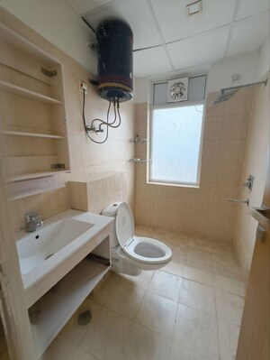 Bathroom in 3 BHK Apartment at Orchid Island, Sector 51 – for Rent