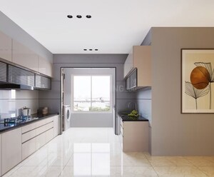 Kitchen in 3 BHK Apartment at SB Urban Park, Rachenahalli – for Sale