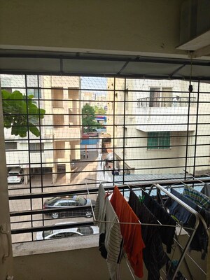 Balcony in 1 BHK Apartment at Swami Angan, Narhe – for Sale