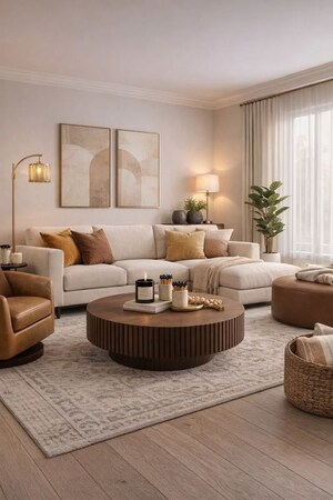 Living Room in 2 BHK Independent House at Gulmohar Park – for Sale