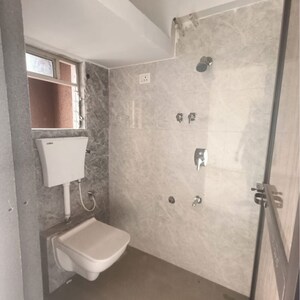 Bathroom in 1 BHK Builder Floor at Mehrauli – for Rent