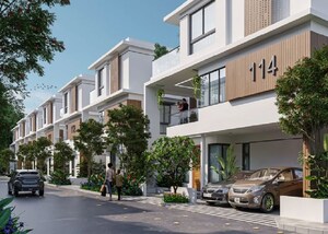 4 BHK Villa – Exterior View View at Radhey Raaga, Kollur - for Sale