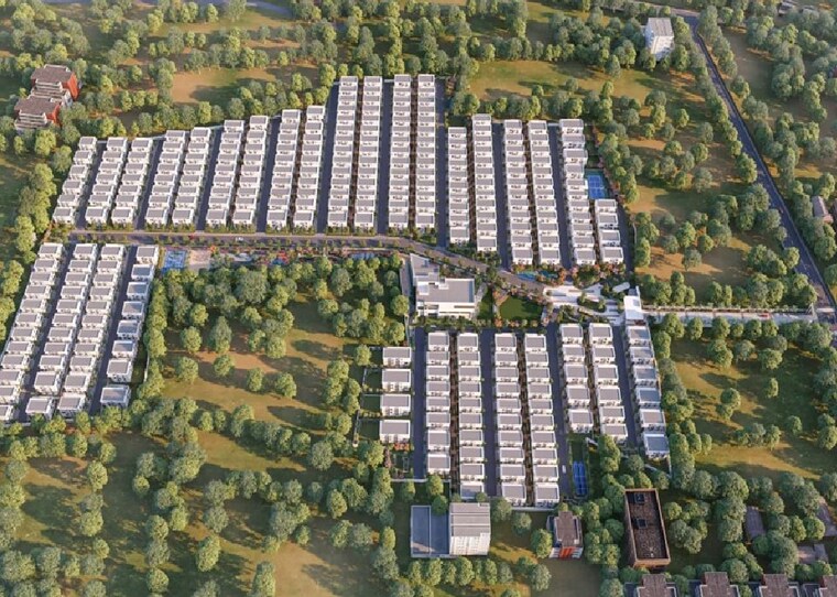 Master Plan, radhey-raaga 4 Bedroom 3756 Sq.Ft. Villa In Kollur Hyderabad 10505354