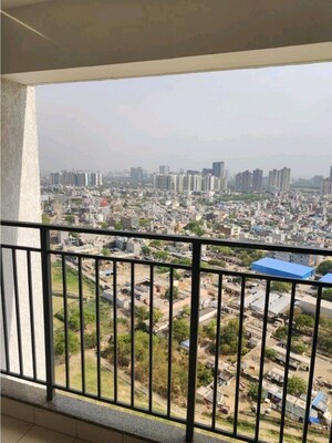 Balcony in 3 BHK Apartment at Godrej Woods, Sector 43 – for Rent