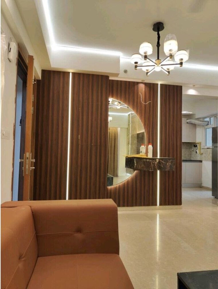 Living Room, godrej-woods 3 Bedroom 1247 Sq.Ft. Apartment In Sector 43 Noida 10505410