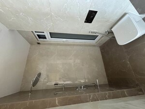 Bathroom in 3 BHK Apartment at Marathon Monte South, Byculla West – for Rent