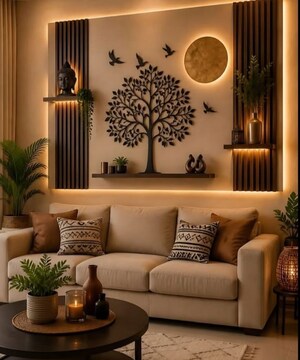 Living Room in 2 BHK Independent House at Lajpat Nagar I – for Sale