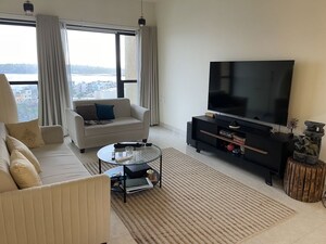 Living Room in 2 BHK Apartment at Kanakia Hollywood, Versova – for Rent