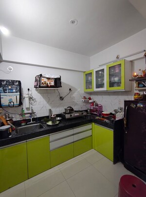 Kitchen in 2 BHK Apartment at Majestique Venice Building D Wing A, Dhayari – for Rent
