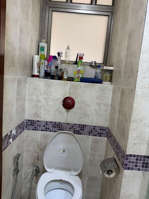 Bathroom in 3 BHK Apartment at Oberoi Springs, Andheri West – for Rent