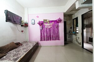Living Room in 1 BHK Apartment at Vatva – for Sale