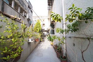 Balcony in 4 BHK Apartment at Ellis Bridge – for Sale