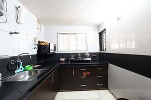 Kitchen in 4 BHK Apartment at Ellis Bridge – for Sale