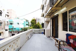 Balcony in 4 BHK Apartment at Ellis Bridge – for Sale