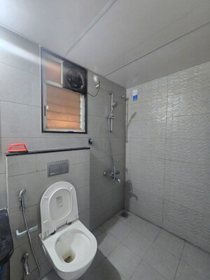 Bathroom in 2 BHK Apartment at Rama Livmo, Hinjewadi – for Rent