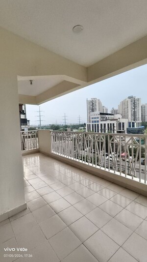 Balcony in 3 BHK Apartment at Gaur City 7th Avenue, Sector 4 Greater Noida – for Rent