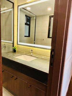 Bathroom in 3 BHK Apartment at Krisumi Waterfall Residences, Sector 36a – for Sale