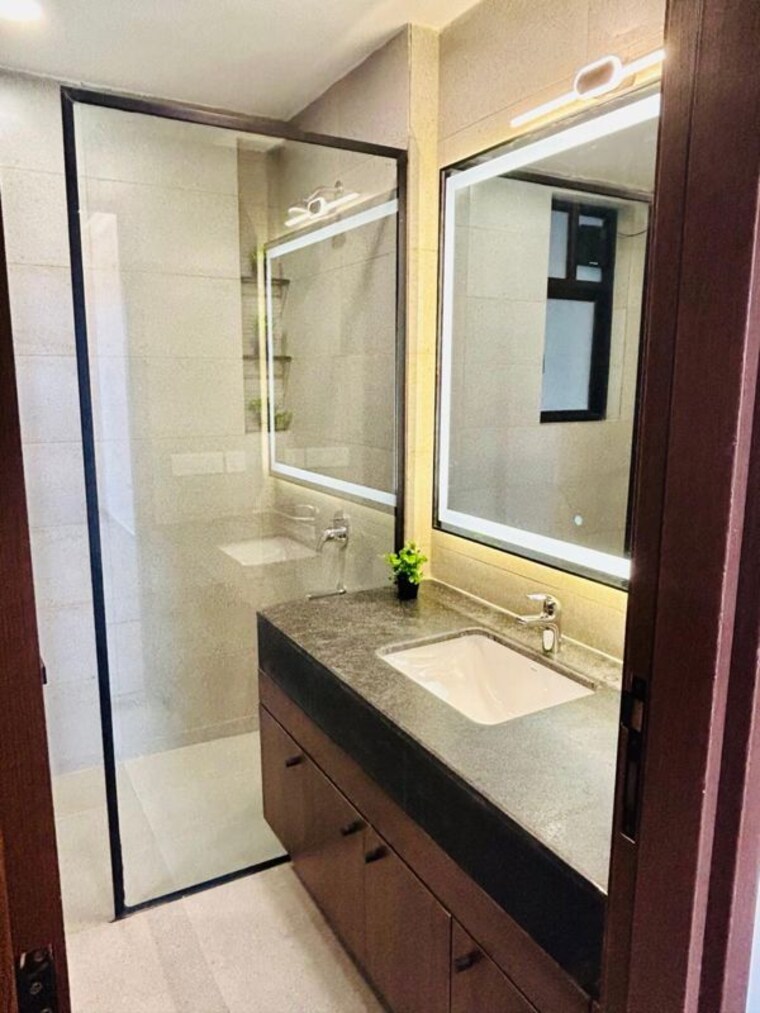Bathroom, krisumi-waterfall-residences 3 Bedroom 1975 Sq.Ft. Apartment In Sector 36a Gurgaon 10505619