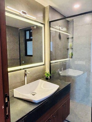 Bathroom in 3 BHK Apartment at Krisumi Waterfall Residences, Sector 36a – for Sale