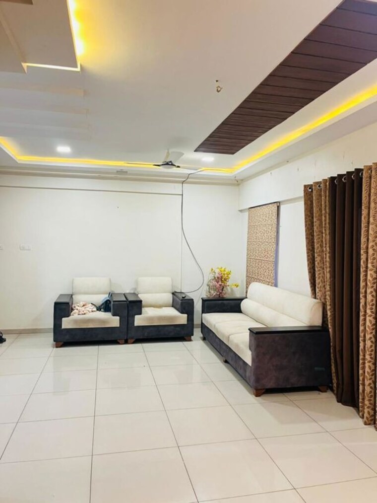 Living Room, nyati-era 2 Bedroom 707 Sq.Ft. Apartment In Dhanori Pune 10505640