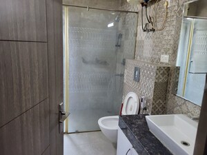 Bathroom in 4 BHK Villa at Arun Vihar – for Rent