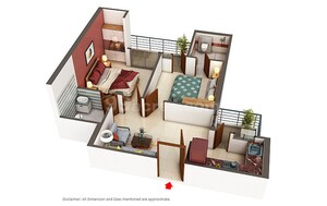 2 BHK Apartment For Rent in Migsun Vilaasa, Eta Ii Greater Noida