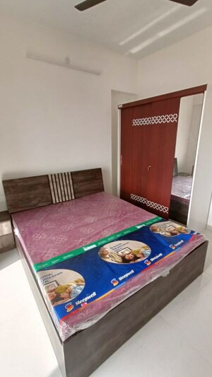 Bedroom in 2 BHK Apartment at Ashar Axis, Majiwada – for Rent