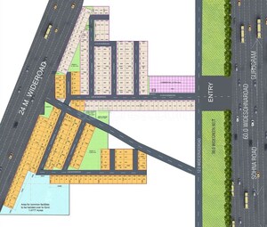 Master Plan in 3 BHK Builder Floor at Lion Green Valley, Sohna Sector 35 – for Sale
