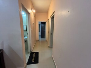 Building Lobby in 3 BHK Apartment at Godrej Eden, Jagatpur – for Rent