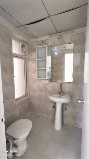 Bathroom in 3 BHK Apartment at Gaur City 7th Avenue, Sector 4 Greater Noida – for Rent