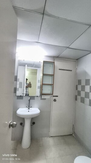 Bathroom in 3 BHK Apartment at Gaur City 7th Avenue, Sector 4 Greater Noida – for Rent