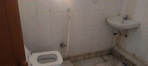 Bathroom in 1 BHK Apartment at Harmu – for Rent