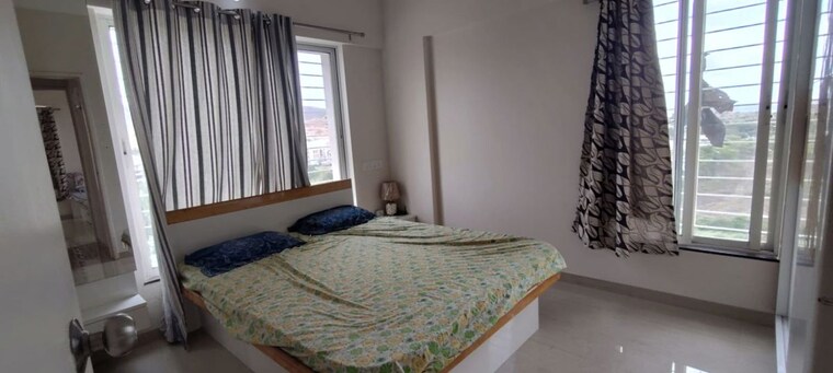 Bedroom, pandit-javdekar-red-earth 2 Bedroom 1200 Sq.Ft. Penthouse In Pirangut Pune 10505707