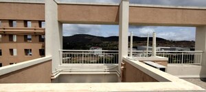 Balcony in 2 BHK Penthouse at Pandit Javdekar Red Earth, Pirangut – for Rent