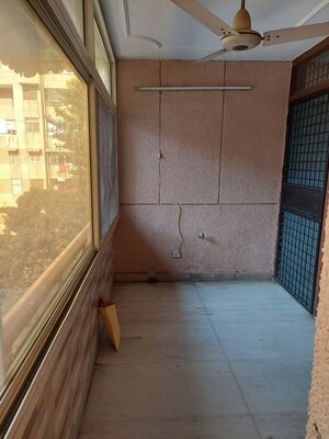 Balcony in 3 BHK Apartment at Sector 3 Dwarka – for Rent