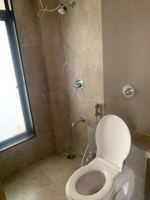 Bathroom in 2 BHK Apartment at Chandak Stella, Goregaon West – for Rent