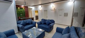 Living Room in 4 BHK Apartment at Aditya Palm Court, Vip Road – for Rent