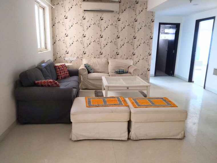 Living Room, golf-edge 2.5 Bedroom 1717 Sq.Ft. Apartment In Gachibowli Hyderabad 10505770