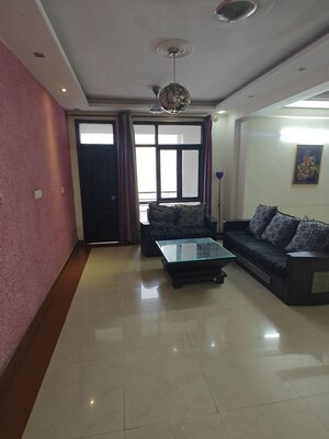 Living Room in 2 BHK Apartment at Jaipurias Sunrise Greens Zirakpur, Vip Road – for Rent